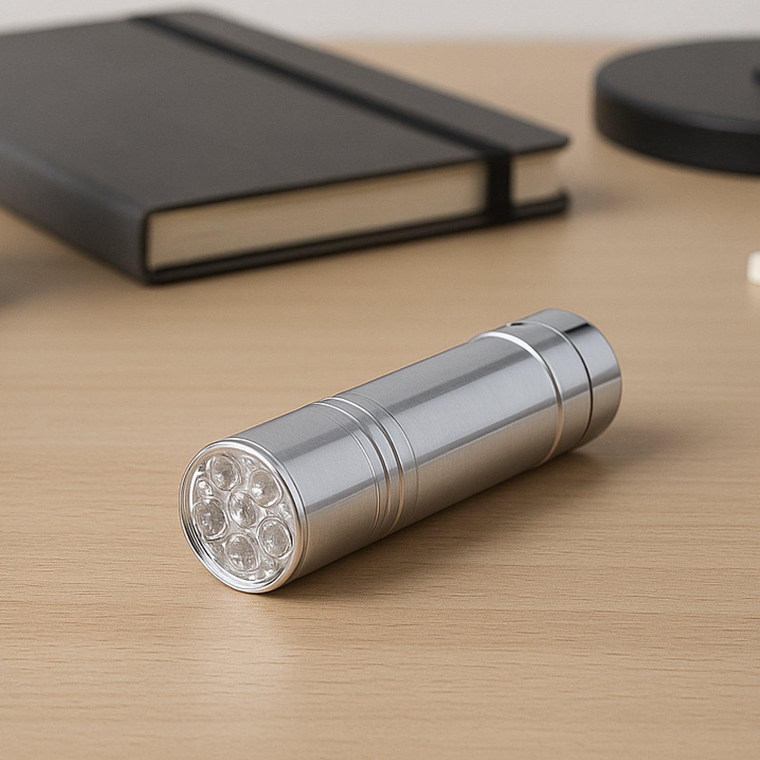 Portable Mini Torch / Flashlight LED Powerful High Lumens Pen Light Easy To Carry, Portable Pocket Compact Torch for Emergency 3 Battery operated (Battery not included / 1 pc) Portable Mini Torch / Flashlight LED Powerful High Lumens Pen Light Easy To Carry, Portable Pocket Compact Torch for Emergency 3 Battery operated (Battery not included / 1 pc)